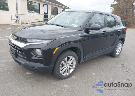 2021 Chevrolet Trailblazer Fwd Ls z USA, uszkodzony, nr VIN KL79MMS22MB013051